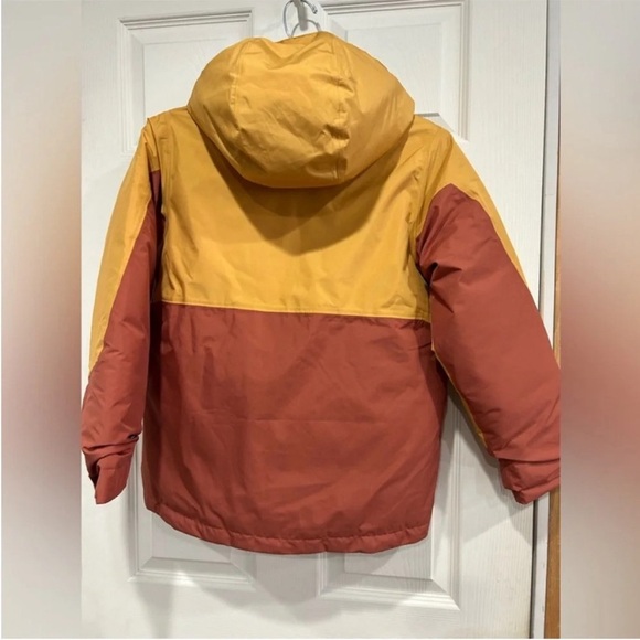 Patagonia Youth XL Powder Town Jacket Dried Mango NWT Ski Snowboard - Picture 2 of 8
